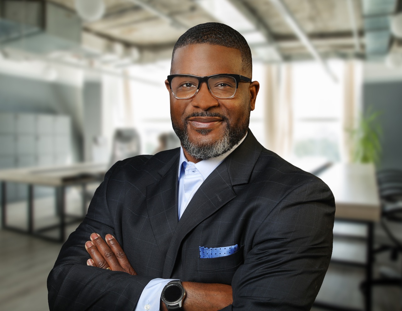 Classic business headshot Denver